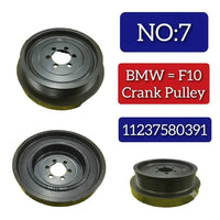 Crankshaft Pulley 11237580391 Compatible With BMW 5 Series F10 Tag-CP-07