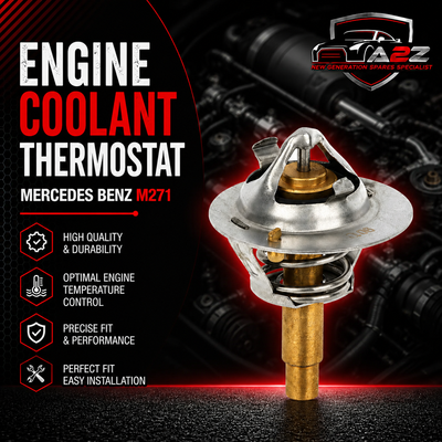 Engine Coolant Thermostat 2712000015 Compatible With Mercedes Benz M271