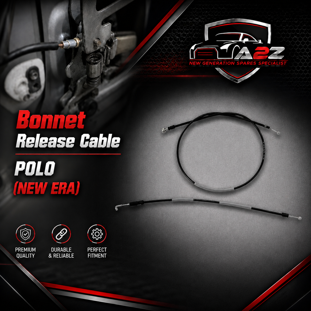 Bonnet Release Cable NEC4401 Compatible With VW AMEO, POLO 1ST GEN, POLO 2ND GEN, POLO GTI, VENTO 1ST GEN, VENTO 2ND GEN (NEW ERA)