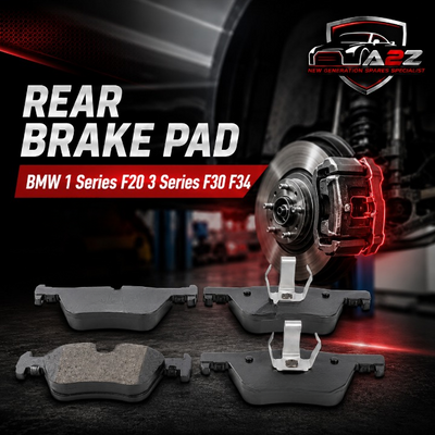 Rear Brake Pad  Compatible 34216850569 2530701 P06071 With BMW 1 Series  F20 3 Series F30 F34