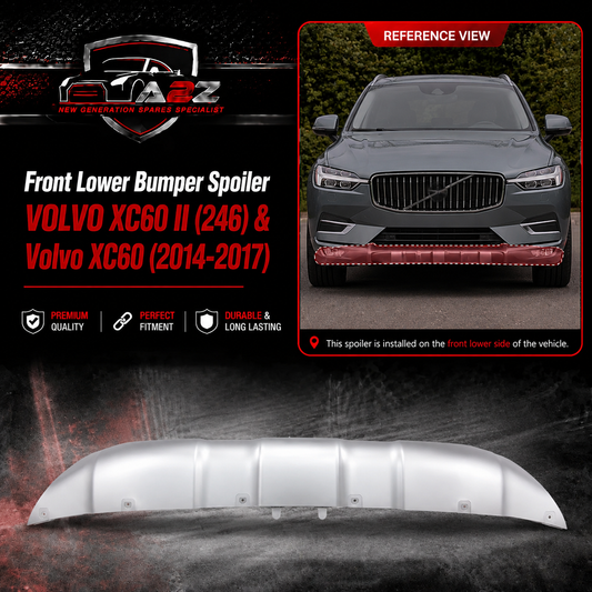 Front Lower Bumper Spoiler 31353302 Compatible With VOLVO  VOLVO XC60 II (246) & Volvo XC60