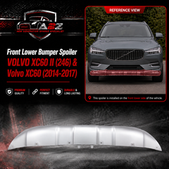 Front Lower Bumper Spoiler 31353302 Compatible With VOLVO  VOLVO XC60 II (246) & Volvo XC60