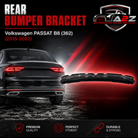 Rear Bumper Bracket 3GD807863 Compatible With  Volkswagen PASSAT B8 (362) Tag No.304