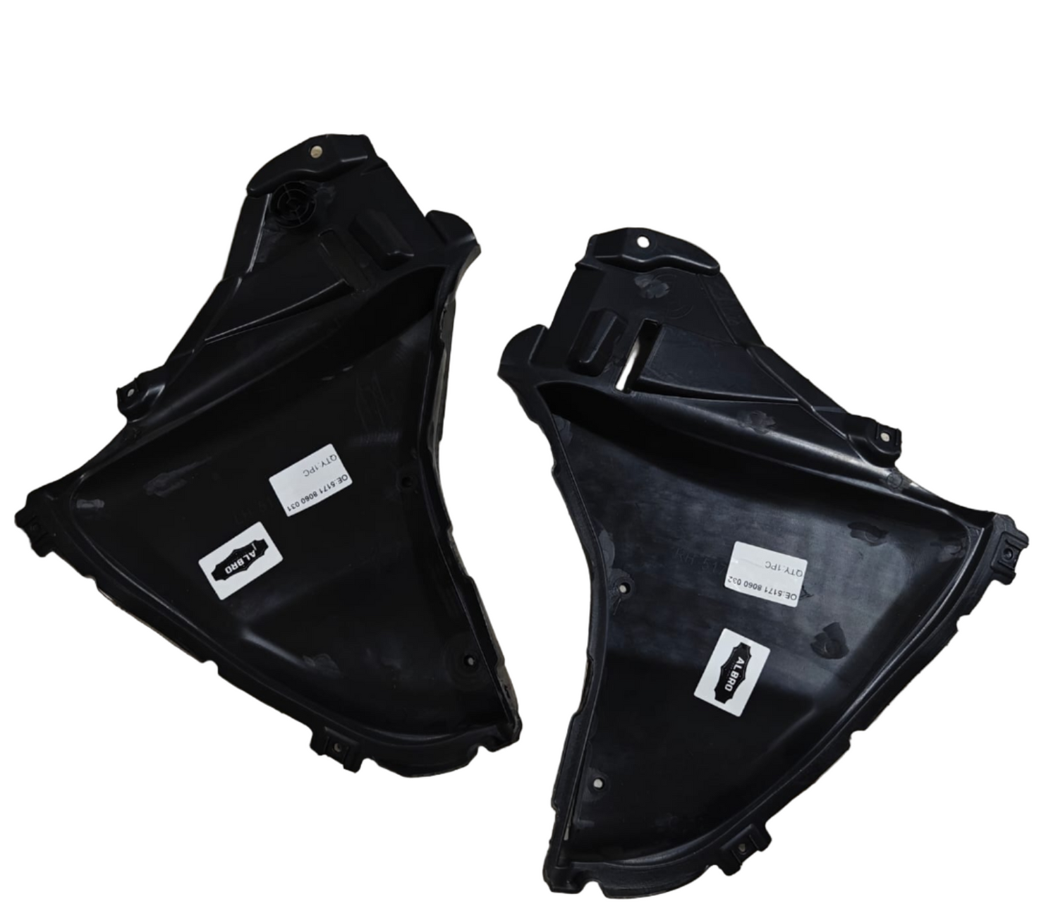 Front Wheel Fender Linning Spoiler Left 51718060031 & Right 51718060032 Compatible With BMW G30 (2017-2020) Tag No.133-134