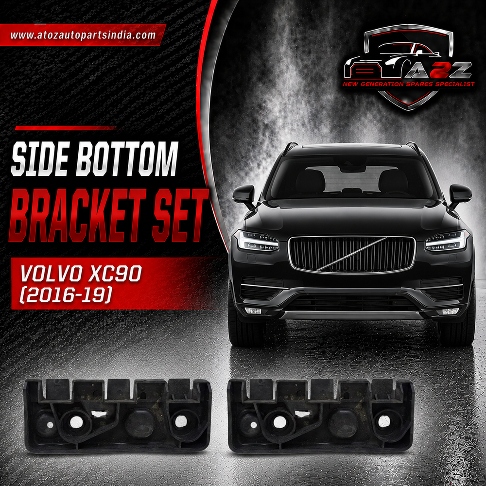 Side Bottom Bracket Set Left 31378134 & Right 31378135 Compatible With Volvo XC90 (2016-19)