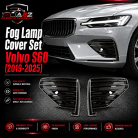 Fog Lamp Cover Set Left 32227026 & Right 32227027 Compatible With Volvo S60 (2019-25)