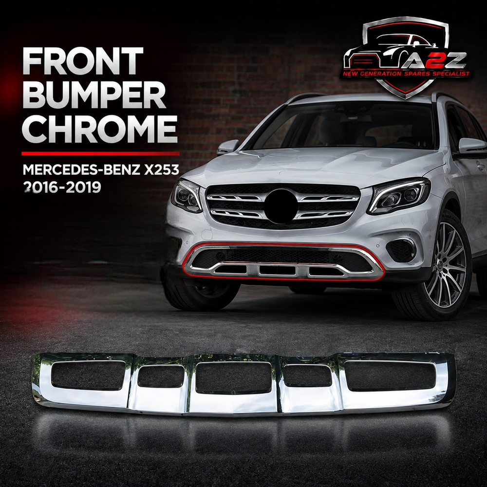 Front Bumper Chrome 2538851725 Compatible With MERCEDES-BENZ GLC X253 2016-2019 Tag No.149