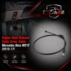 Engine Hood Release Cable Cover Cable 2128800459 A2128800459  Compatible With Mercedes Benz W212 (2010-17)