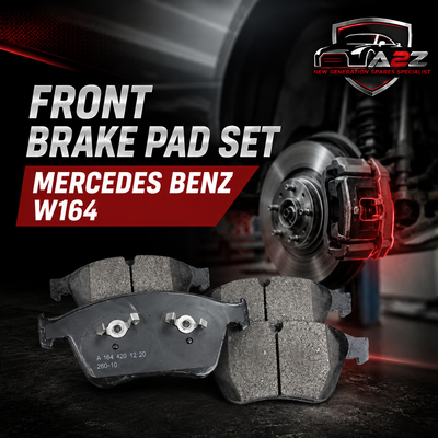 Front Brake Pad Set 1644200920 Compatible With Mercedes Benz W164