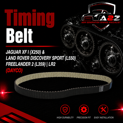 Timing Belt 941052 0816J5 9662187580 9662187680 Compatible With JAGUAR XF I (X250) & LAND ROVER DISCOVERY SPORT (L550) FREELANDER 2 (L359) | LR2 (DAYCO)
