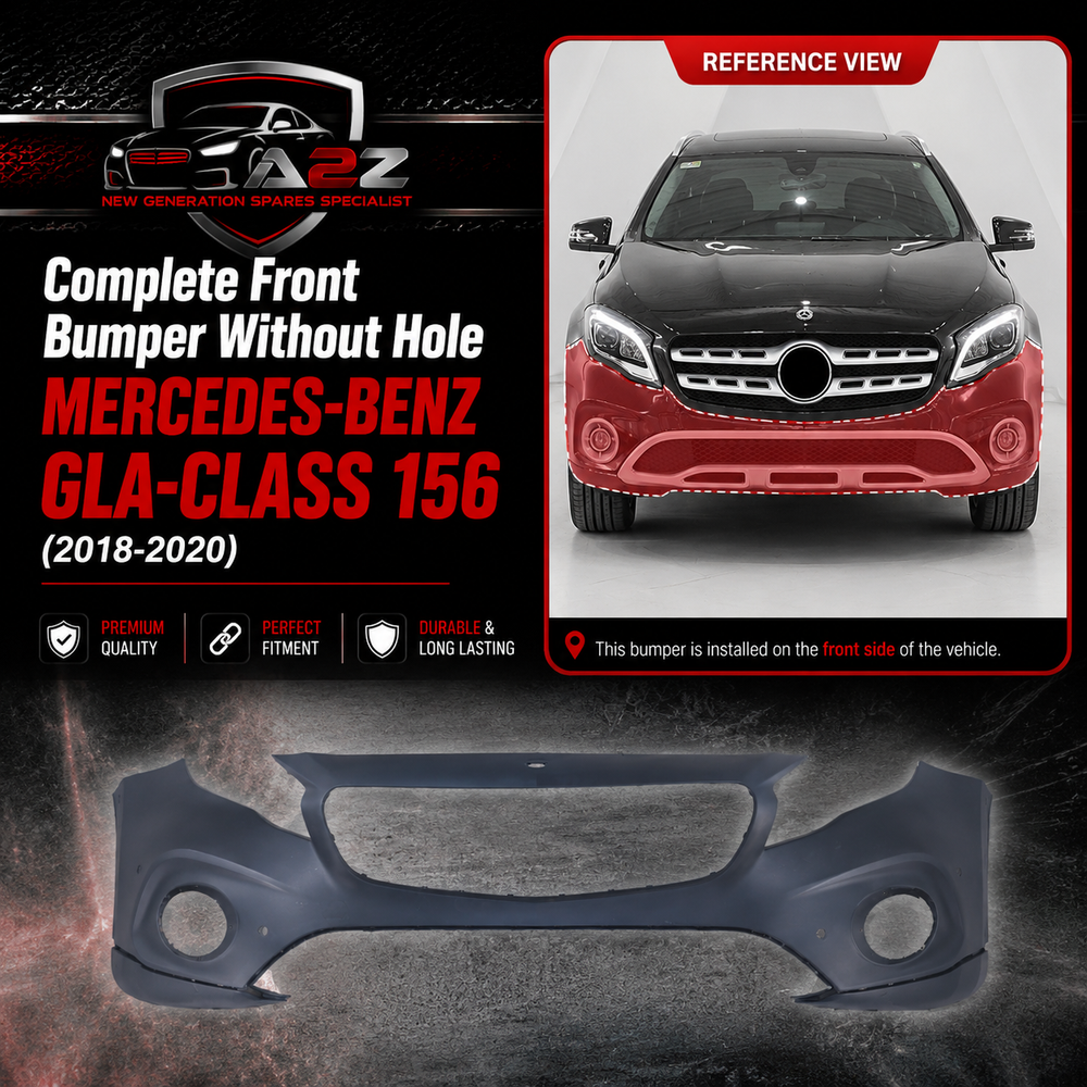 Complete Front Bumper Without Hole A1568803800 1568803800 Compatible With MERCEDES-BENZ GLA-CLASS (X156) (2018-2020) Tag No.213A