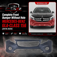 Complete Front Bumper Without Hole A1568803800 1568803800 Compatible With MERCEDES-BENZ GLA-CLASS (X156) (2018-2020) Tag No.213A