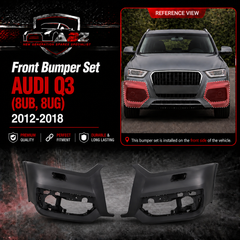 Front Bumper Left 8U0807065 & Right 8U0807066 Compatible With AUDI Q3 (8UB, 8UG) 2012-2018 Tag No.71