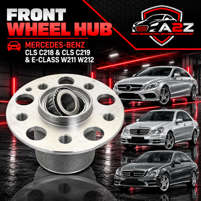 Front Wheel Hub 0109817405 1409810305 2123300025 0009809302 0029802002 0029806502 A0009809302 A0029802002 A0029806502 A1409810305 A2123300025 A2183300125 Compatible With MERCEDES-BENZ CLS C218 & CLS C219 & E-CLASS W211 W212