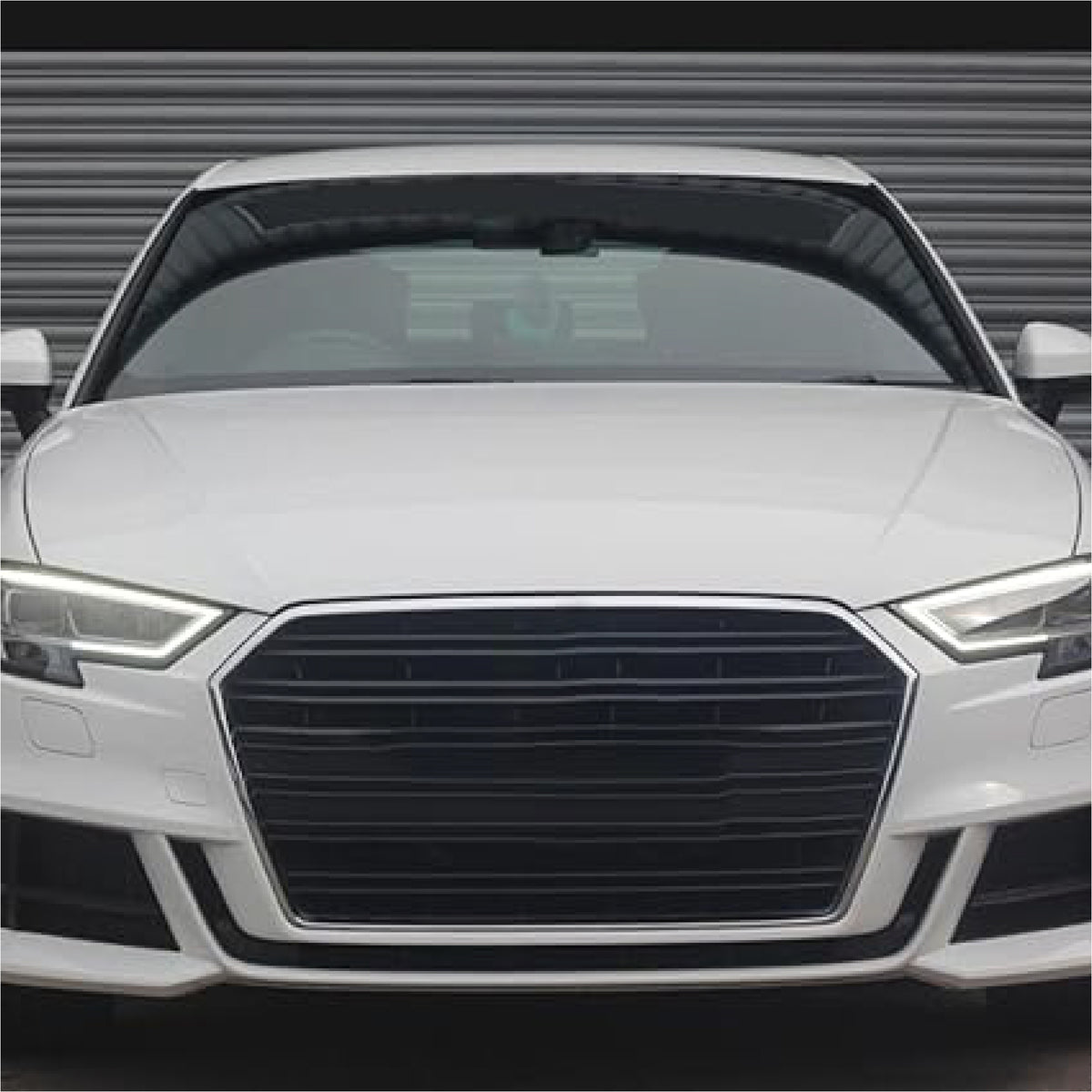 Front Headlight Glass Compatible with  Audi A3 2016-2020.
