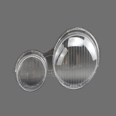 Car Front Headlight Transparent Lamp Sade Glass Headlight Lens Cover Compatible With MERCEDES BENZ E-CLASS W210 (2000-2003)