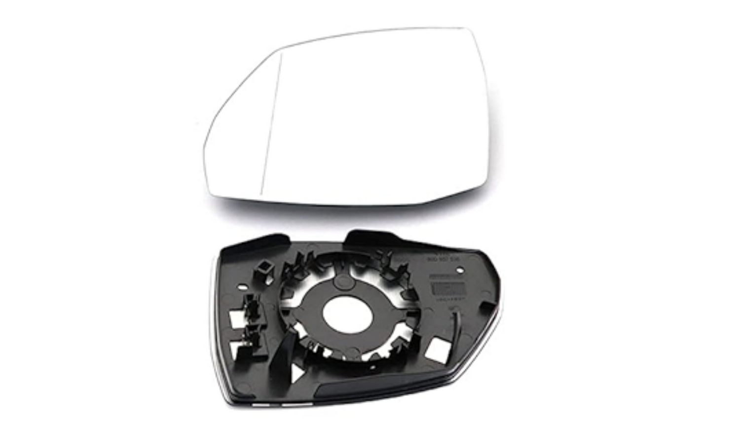 Side Rearview Wing Side Mirror Glass Left 4M0857535A & Right 4M0857536A Compatible With AUDI Q5 (FYB, FYG) & Q7 (4MB, 4MG, 4MQ) 2016-2020
