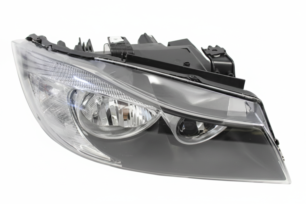 Headlight Headlamp Left & Right (Without Blaster) Compatible With BMW 3 Series E90 2005-2008 Helogen