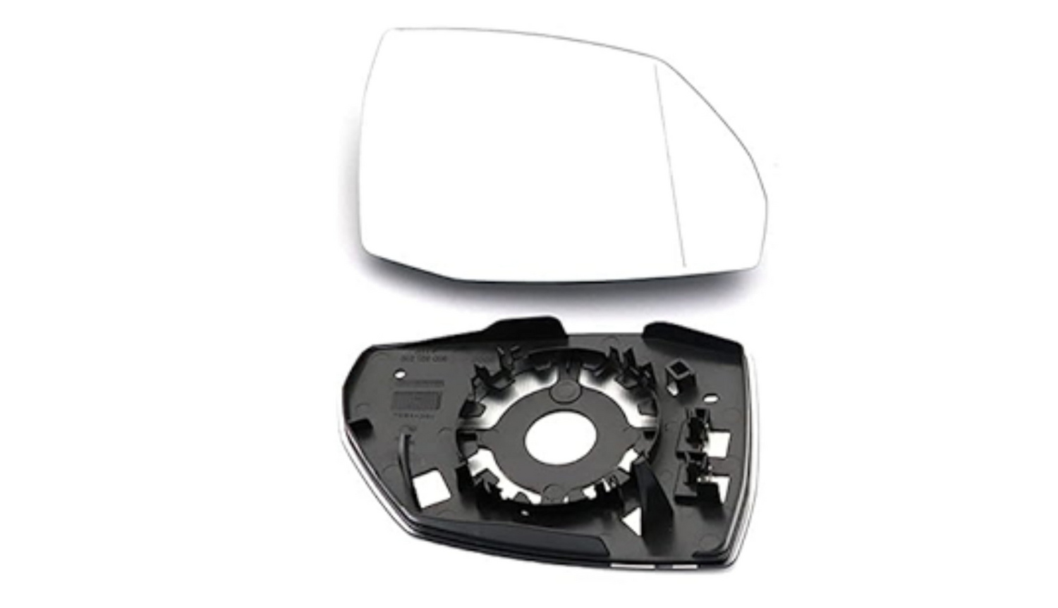 Side Rearview Wing Side Mirror Glass Left 4M0857535A & Right 4M0857536A Compatible With AUDI Q5 (FYB, FYG) & Q7 (4MB, 4MG, 4MQ) 2016-2020