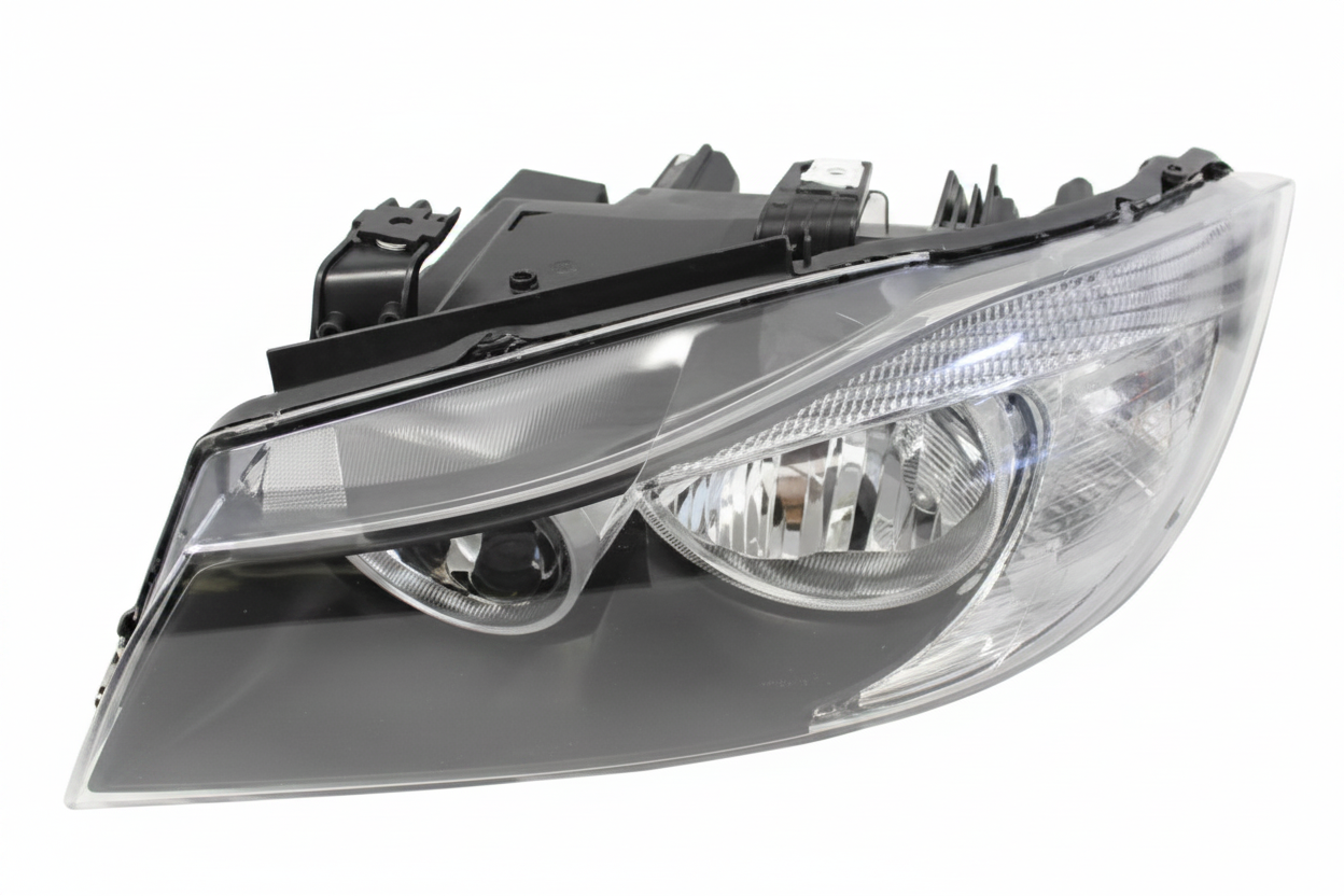 Headlight Headlamp Left & Right (Without Blaster) Compatible With BMW 3 Series E90 2005-2008 Helogen