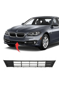 Front Middle Bumper Lower Center Mesh Bezel Grille 51117331724 7331724 Compatible With BMW 5 Series  F10 LCI 2014-2016 Tag-BG-61