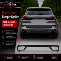 Rear Lower Bumper Spoiler 51128099937 Compatible With BMW  BMW X5 (G05) (2019 2025) Tag No.101