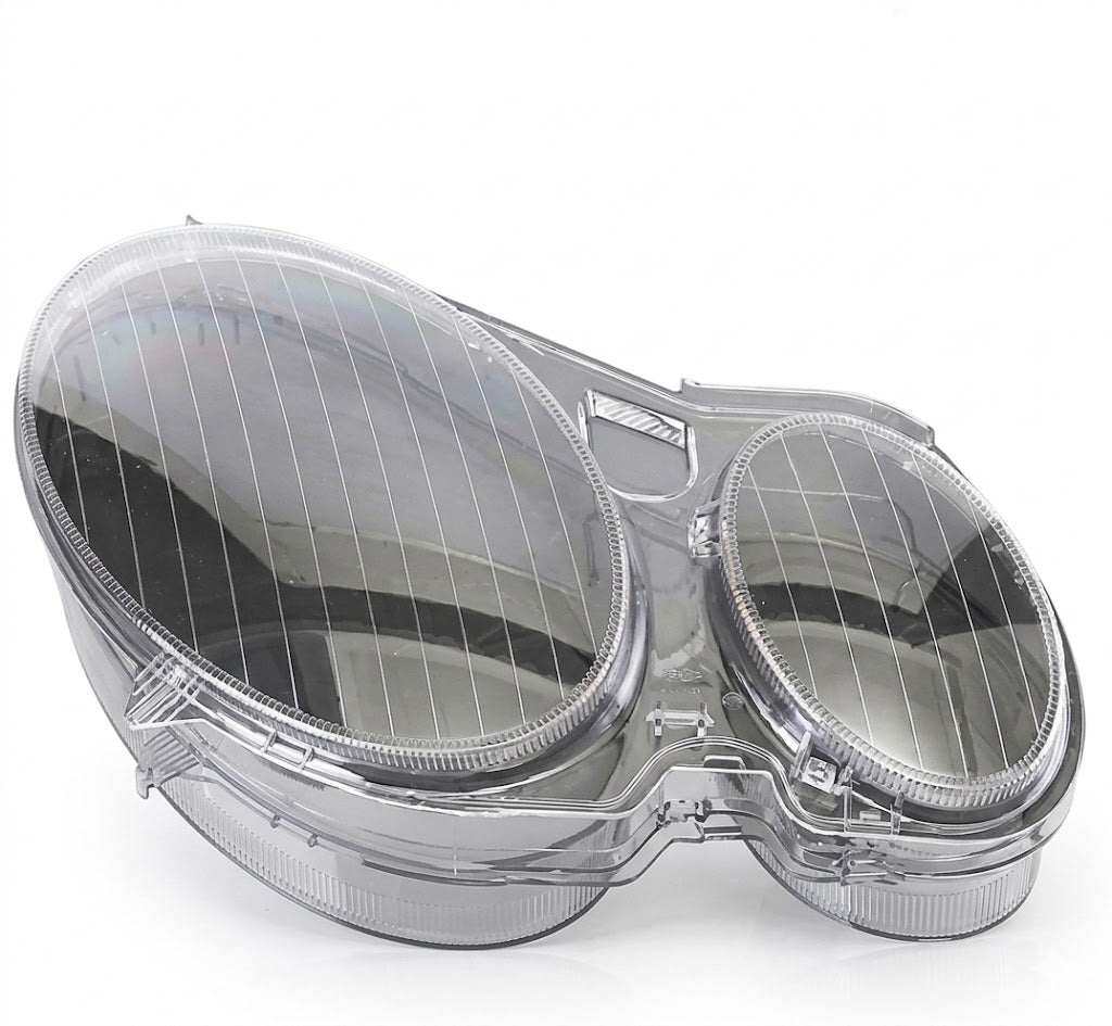 Front Headlight Glass Compatible with  Mercedes-Benz E-CLASS W211 (2007 - 2008).