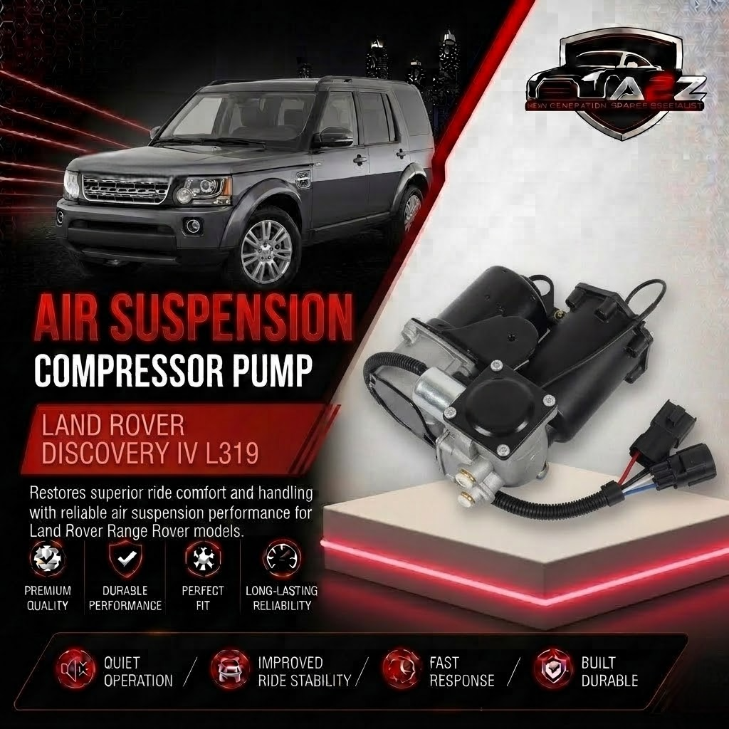 Air Suspension Compressor Pump LR015303 LR023964 Compatible With LAND ROVER DISCOVERY IV L319 | LR4 & RANGE ROVER SPORT I L320