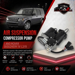 Air Suspension Compressor Pump LR015303 LR023964 Compatible With LAND ROVER DISCOVERY IV L319 | LR4 & RANGE ROVER SPORT I L320