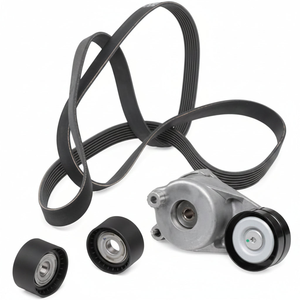 Multi Rib Belt Kit 7PK2035K1 Compatible With MERCEDES-BENZ E-CLASS (W212) (CONTINENTAL)