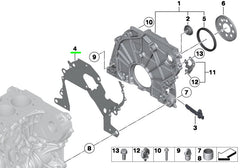 Engine Timing Case Gasket Cover 257.212 11147797491 Compatible With BMW 3-SERIES Convertible (E93) 5-SERIES (F10) 5-SERIES Gran Turismo (F07) 7-SERIES (F01, F02, F03, F04) X5 (E70) X6 (E71, E72) Tag No.39