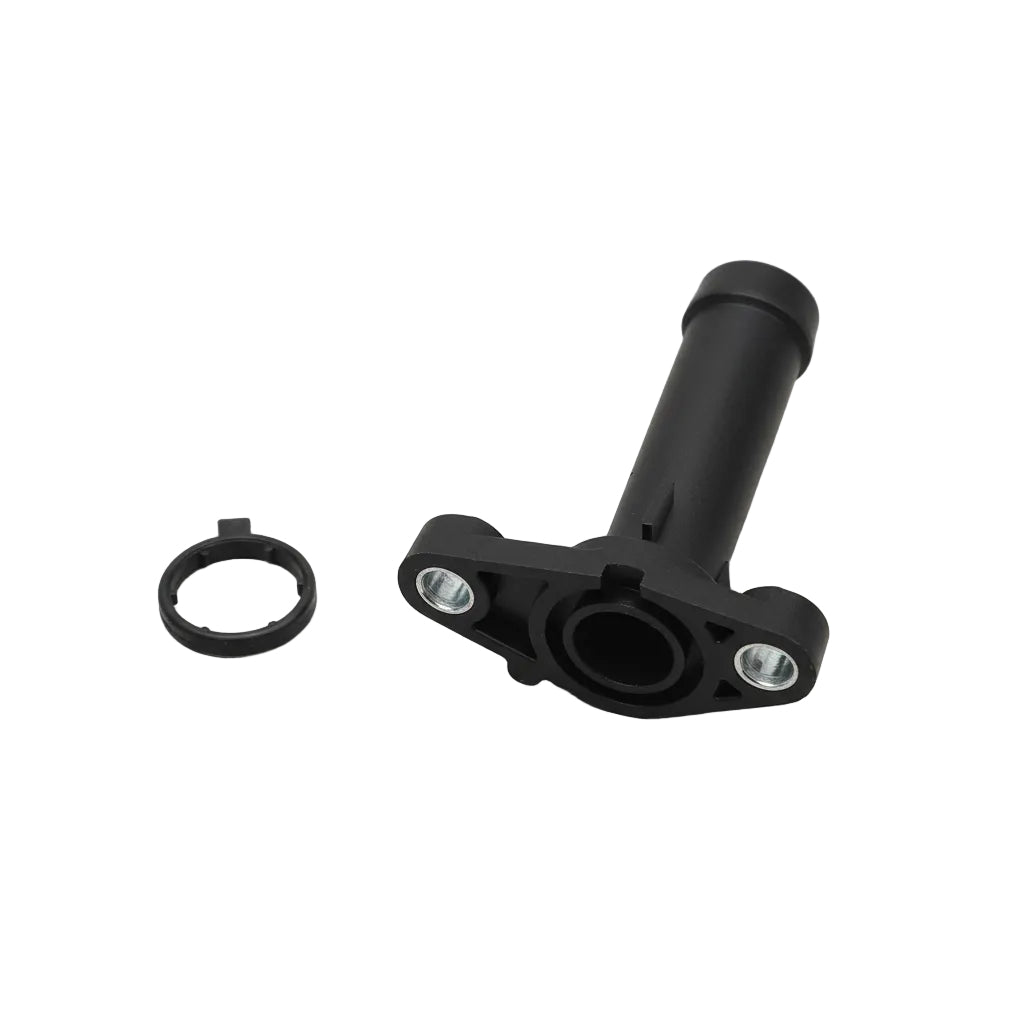 Engine Coolant Inlet Flange Water Pump Fitting Accessory 03H121145A Compatible With Audi Q7 3.6L 2007 2008 2009 2010 for Volkswagen for Passat for CC for Touareg