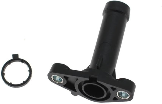 Engine Coolant Inlet Flange Water Pump Fitting Accessory 03H121145A Compatible With Audi Q7 3.6L 2007 2008 2009 2010 for Volkswagen for Passat for CC for Touareg