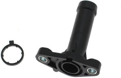 Engine Coolant Inlet Flange Water Pump Fitting Accessory 03H121145A Compatible With Audi Q7 3.6L 2007 2008 2009 2010 for Volkswagen for Passat for CC for Touareg