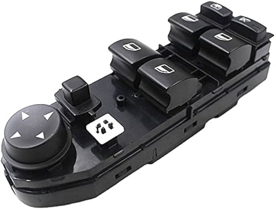 Front Left Master Power Door Window Mirror Switch 61316927633 61316939098 61316943251 61316951914 Compatible With BMW E60