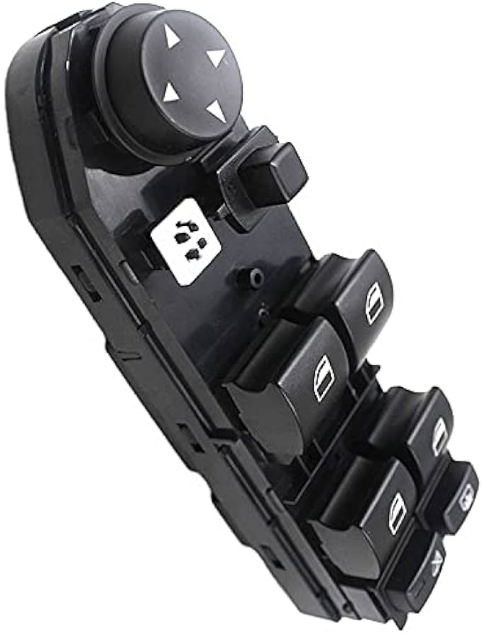 Front Left Master Power Door Window Mirror Switch 61316927633 61316939098 61316943251 61316951914 Compatible With BMW E60