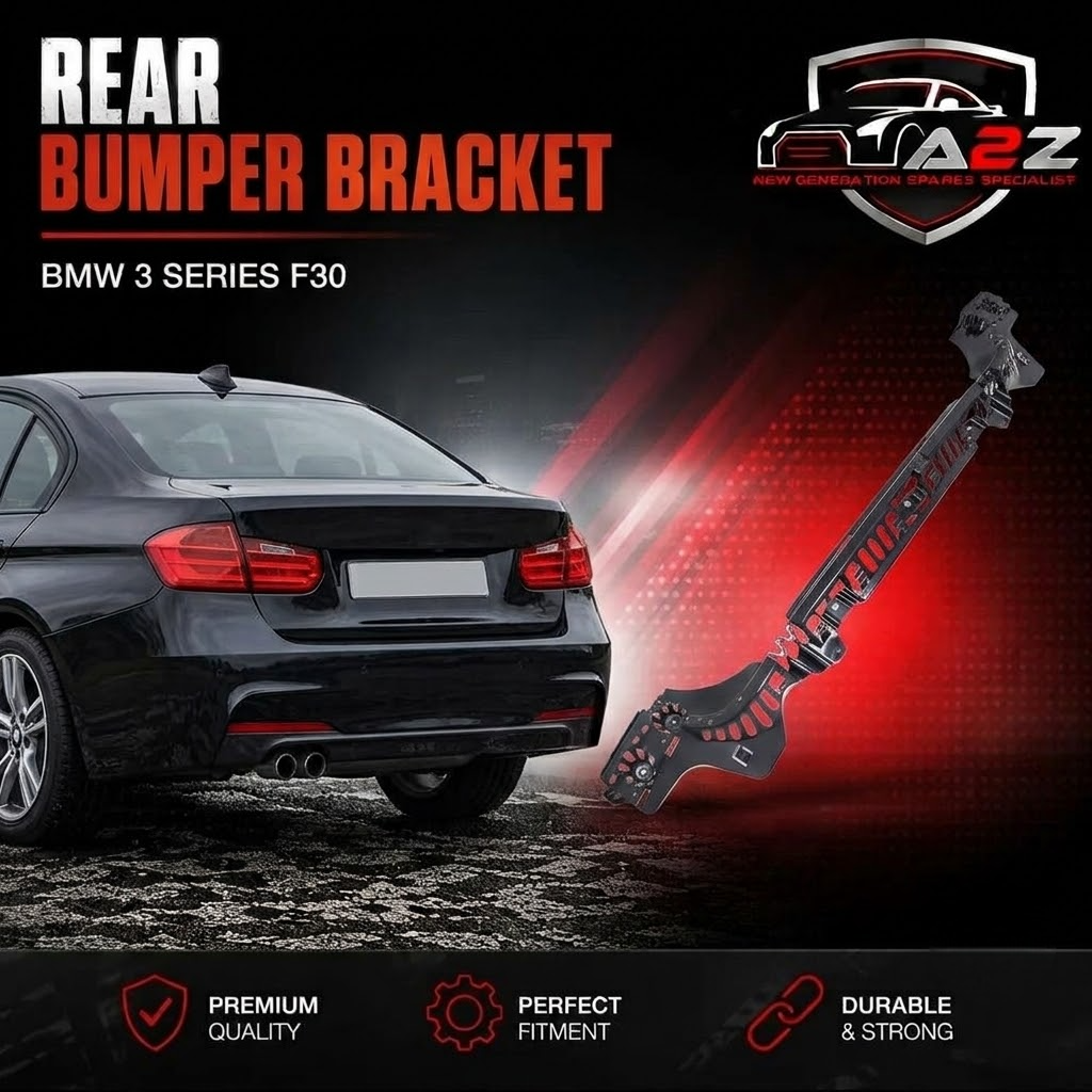 Rear Bumper Bracket 51127256922 Compatible With BMW  3 SERIES F30 Tag No.1545