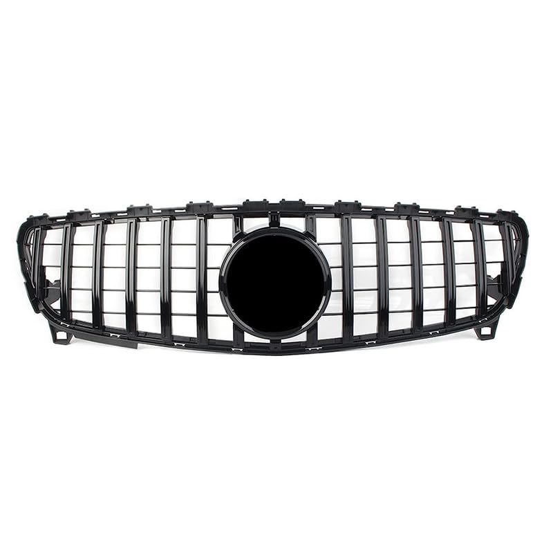 Front Bumper Grill Compatible With Mercedes Benz A Class W176 A180 A200 A250 A45 Amg Gtr 2016-2019 Front Bumper Grill W176 Grill Gtr Black 2016