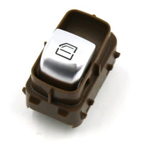 Window Switch Button Compatible With Mercedes C Class Window Switch Button C Class W205 2016 Glc W253 2018 E Class W212 Brown