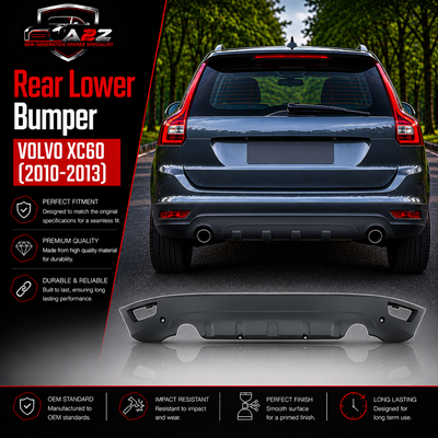 Rear Lower Bumper 31294291 Compatible With VOLVO XC60 (2010-2013) Tag No.409