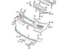 Front Bumper Bracket Left 3GD807183 Right 3GD807184 Compatible With Volkswagen PASSAT B8 (362) Tag No.309