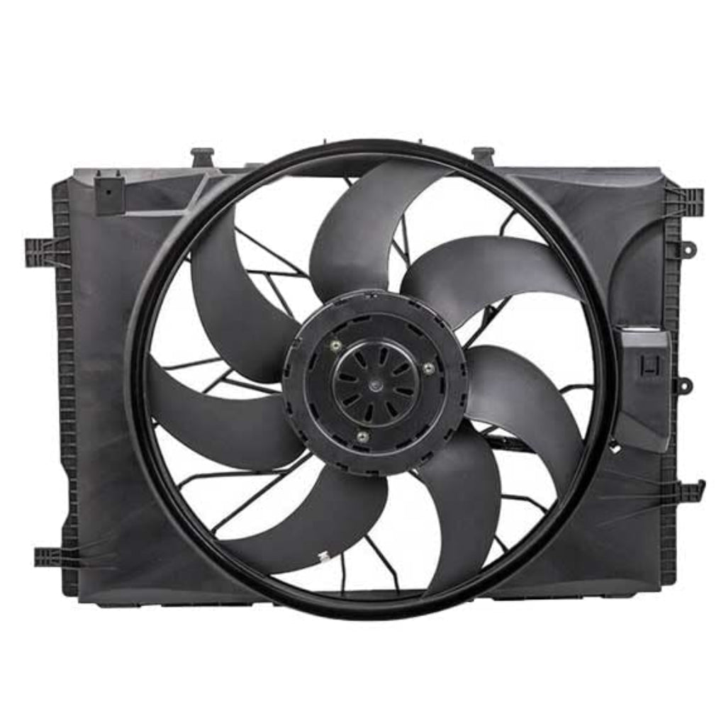 Radiator Cooling Fan Assembly 2045000393 Compatible With Mercedes Benz W204 W400