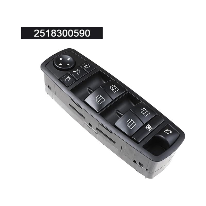 Window Lifter Switch Button Compatible With Mercedes Ml W164 2007-2012 Gl W164 2007-2012 R Class W251 2007 2012 Window Lifter Switch Button 2518300590