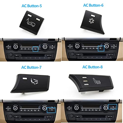 Dashboard Button Compatible With Bmw X5 Dashboard Button X5 E70 2007-2013 X6 E71 2008-2014