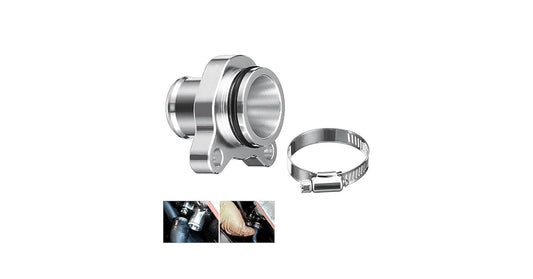 Coolant Hose Water Pipe Aluminum Connector 11537580969 Compatible With BMW F07 F02 F18
