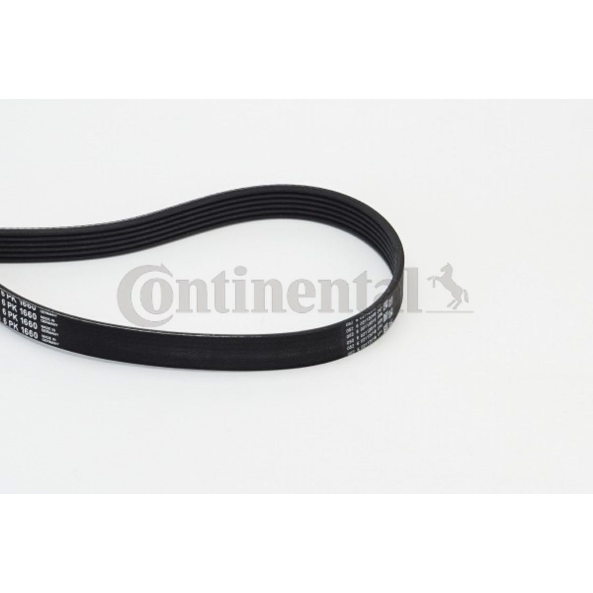 Multi Rib Belt Kit 6PK1660K5 Compatible With BMW 1 (F21), 3 (F30, F80), 3 Gran Turismo (F34), 5 (F10), 5 (G30, F90), X3 (F25), X3 (G01, F97, G08), X4 (G02, F98) (CONTINENTAL)