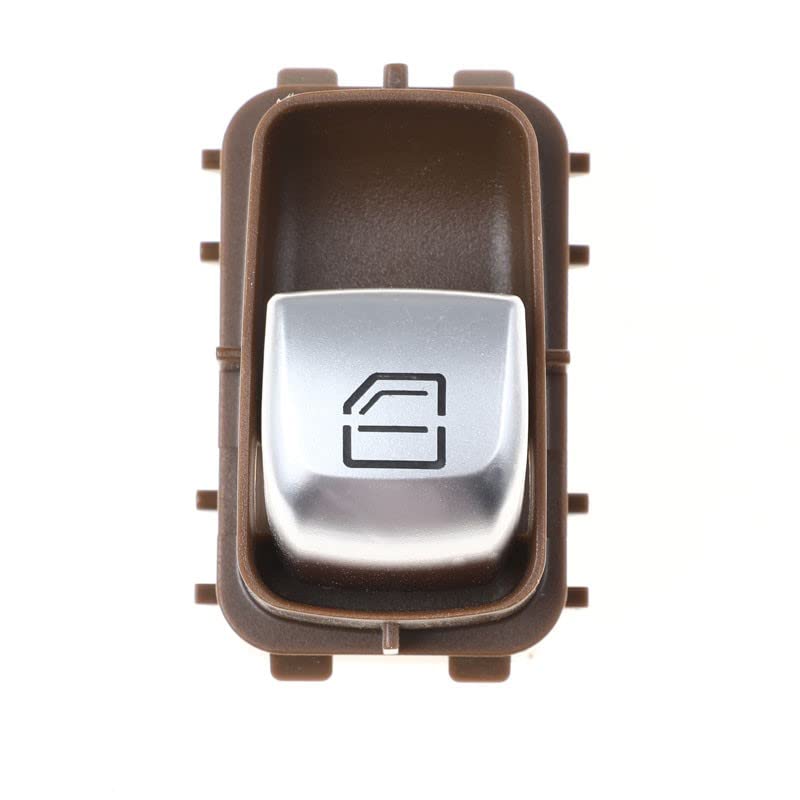 Window Switch Button Compatible With Mercedes C Class Window Switch Button C Class W205 2016 Glc W253 2018 E Class W212 Brown