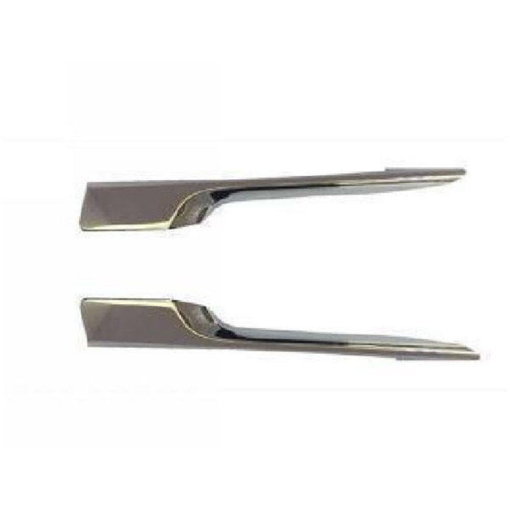 Fog Lamp Chromes Left C2D43043 & Right C2D43044 Compatible With Jaguar XJL (2016-2019) Tag No.623