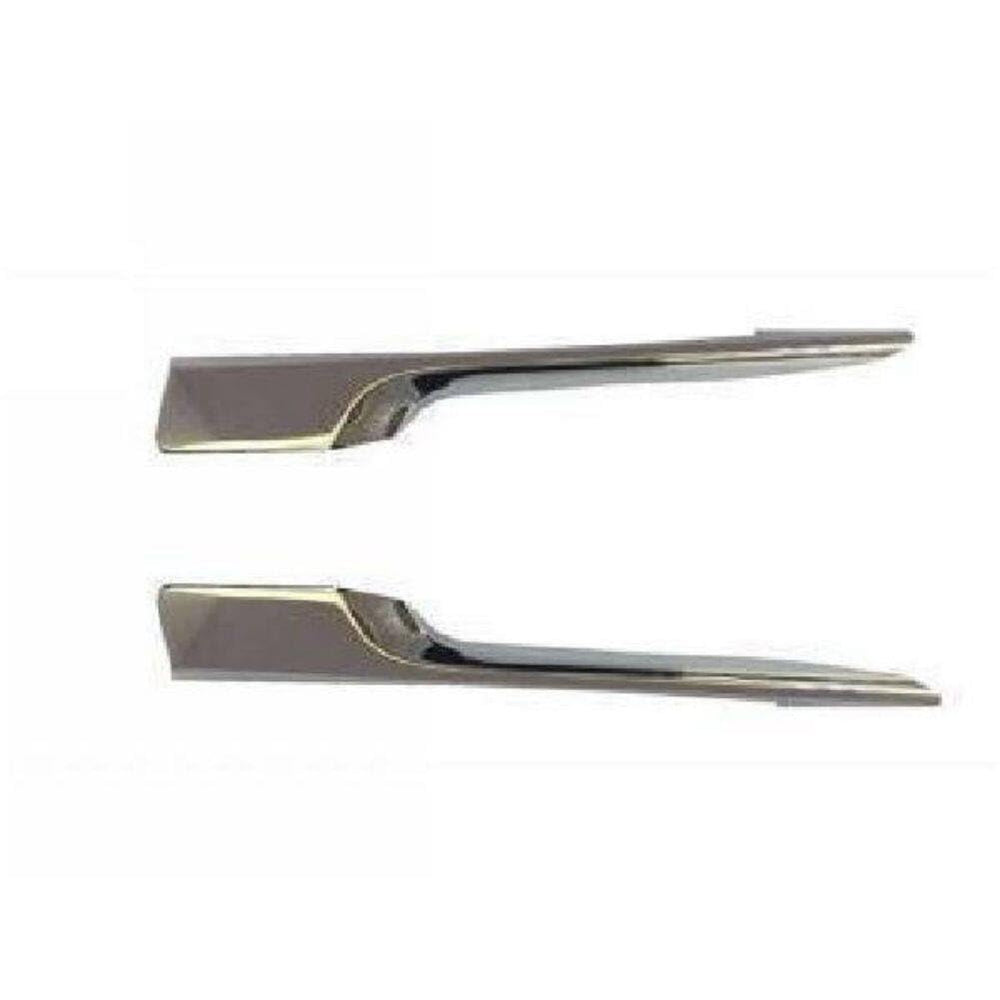 Fog Lamp Chromes Left C2D43044 & Right C2D43043 Compatible With Jaguar XJL (2016-2019) Tag No.623