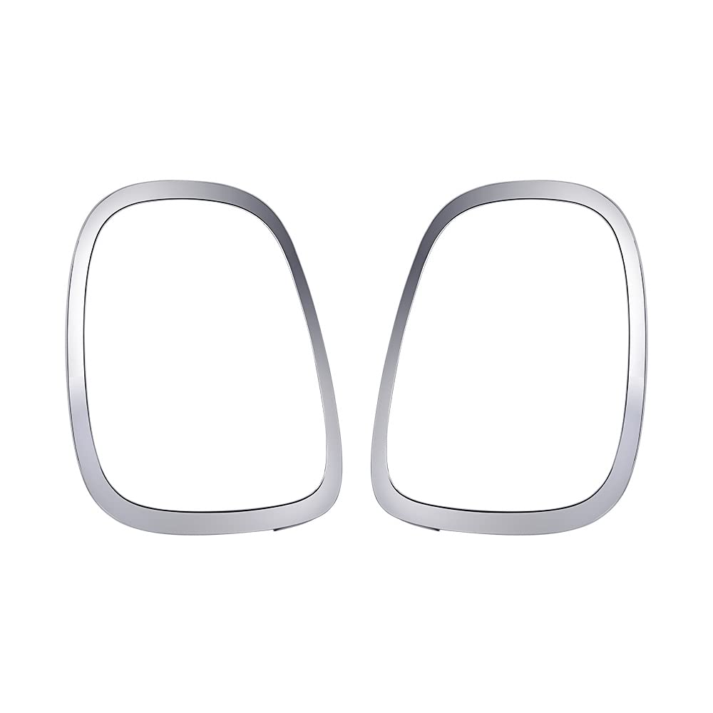 Rear Tail Lamp Trim Chrome Left 63218495331 Right 63218495332 Compatible With MINI (F55) | MINI / COOPER & MINI (F56) | MINI / COOPER & MINI Convertible (F57) | MINI / COOPER